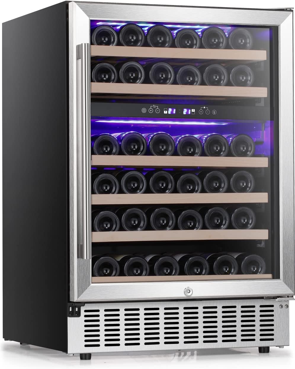 Antarctic Star 24 Inch Dual Zone Under Counter Wine Cooler