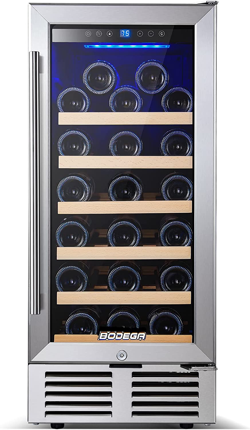 BODEGA ‎JC-85A Under Counter Wine Cooler Refrigerator