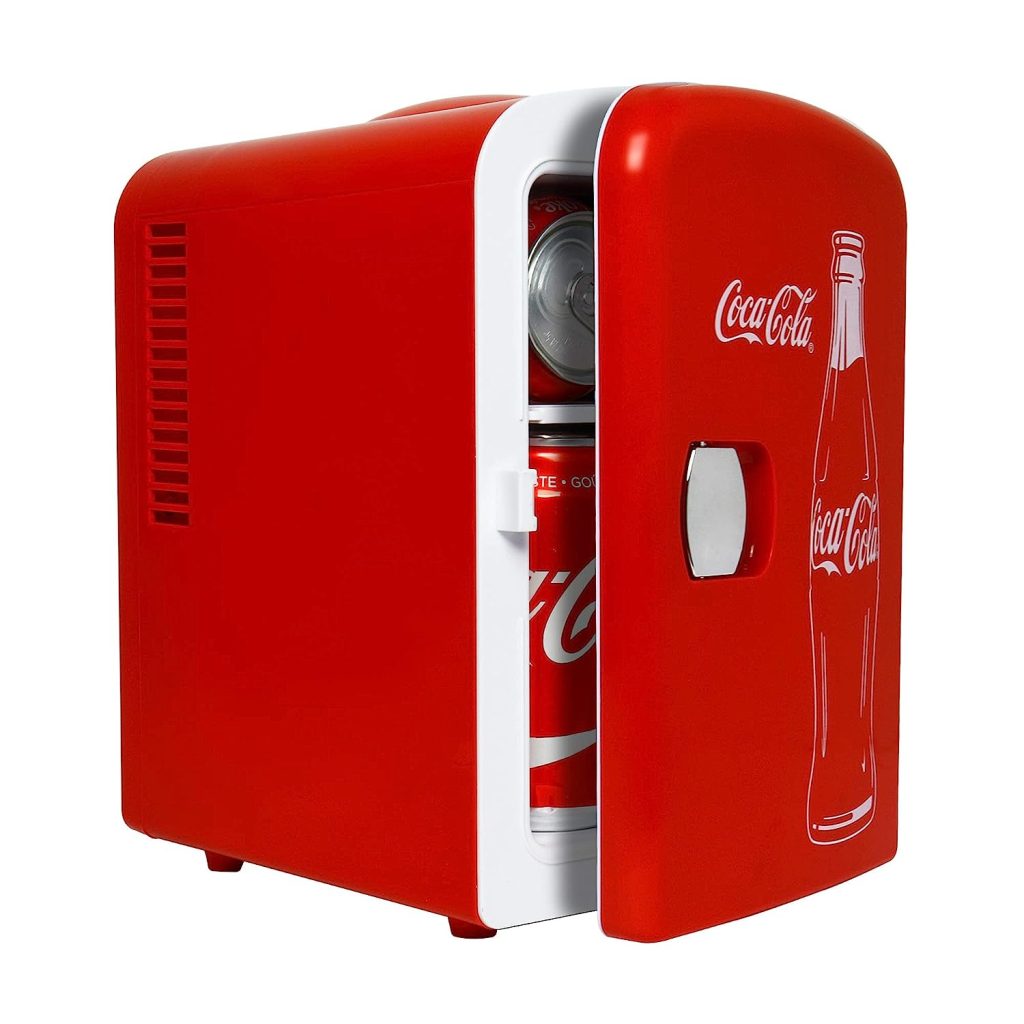 Coca-Cola Classic Coke Bottle 4L 6 Can Portable Cooler