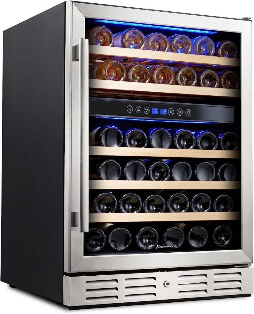 Kalamera 46 Bottle - Dual Zone Freestanding Fridge