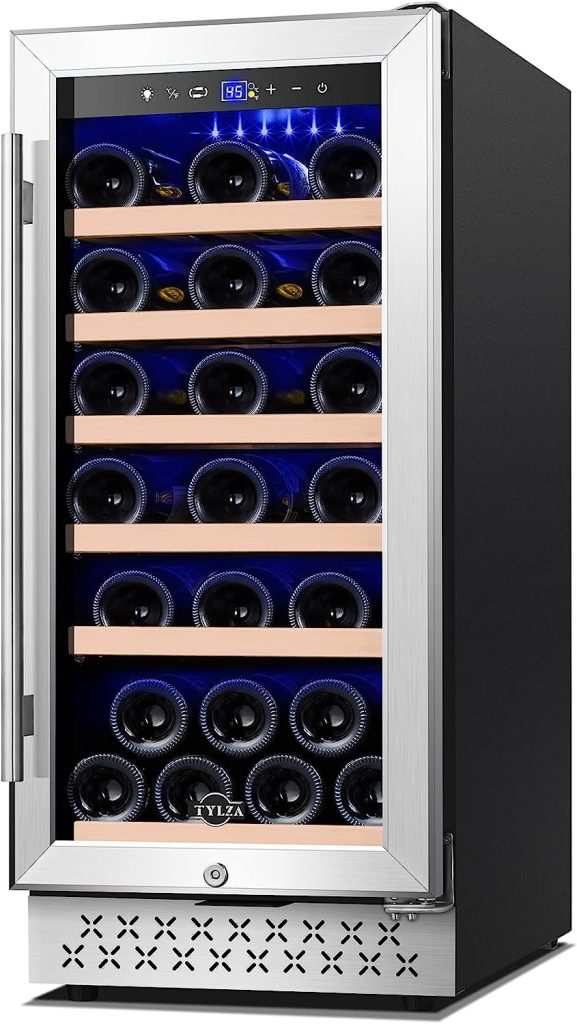 Tylza 15 Inch Under Counter Wine Cooler