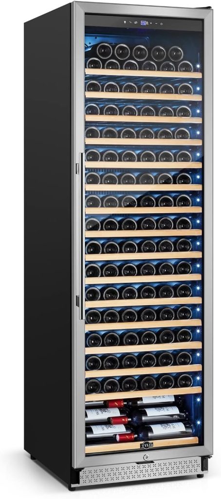 Tylza 189 Bottles Large Wine Cooler Refrigerator