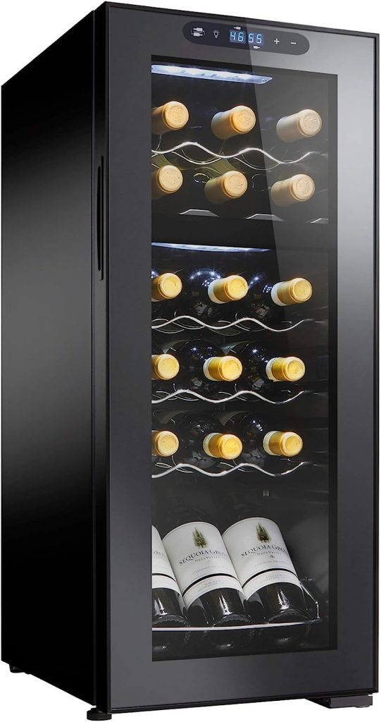 Wine Enthusiast 18 Bottle Dual Zone MAX Compressor Wine Cooler