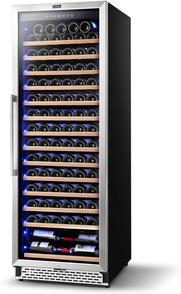 COLZER 154 Bottle Professional Wine Cooler Refrigerators