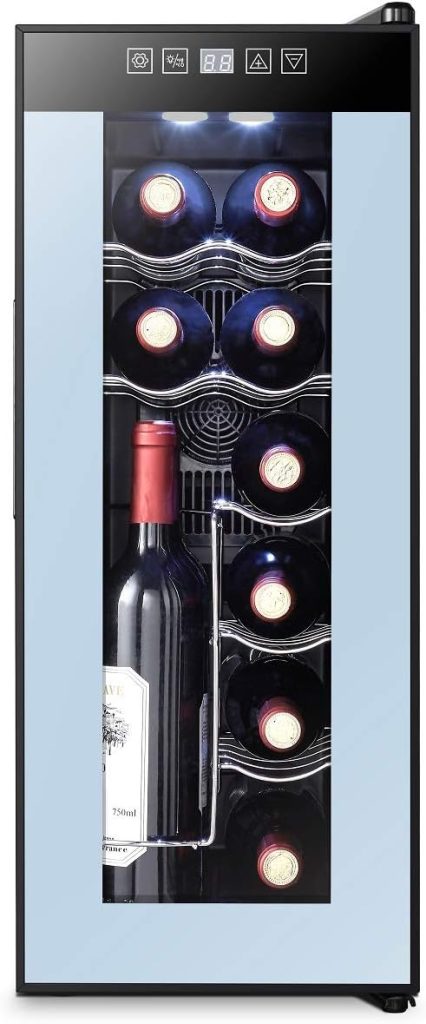 High life DC 12 Bottle Thermoelectric Cooling Wine Cooler Refrigerator 