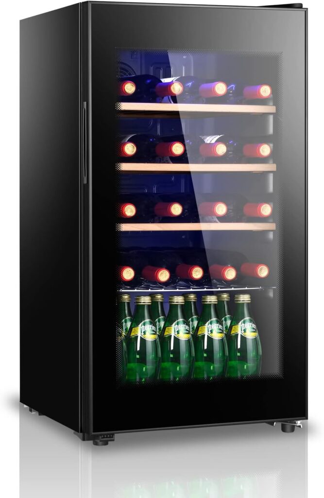 HAILANG 26 Bottle Wine Cooler Refrigerator Review