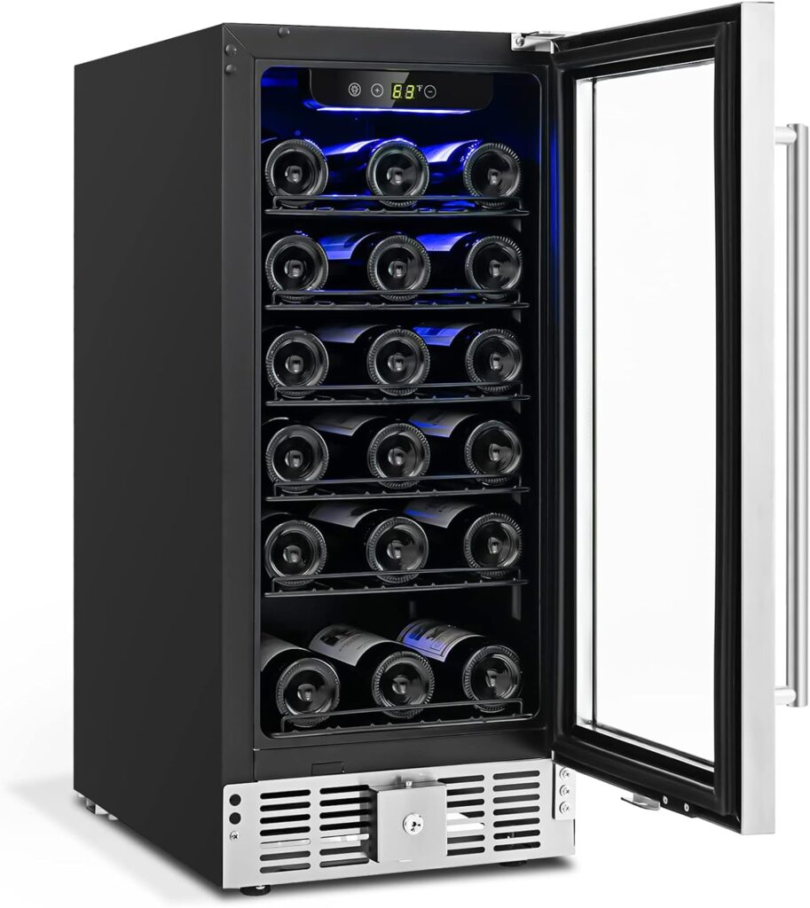 LDAILY 15 Inch Wine Cooler Refrigerator Review