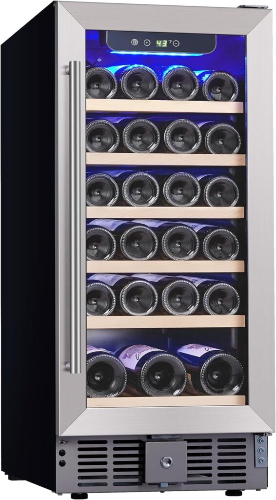 Towallmark 30 Bottles Wine Cooler Refrigerator Review